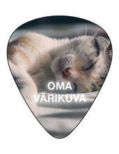Custom-plekra monivärinen painatus - Customplektrat.fi